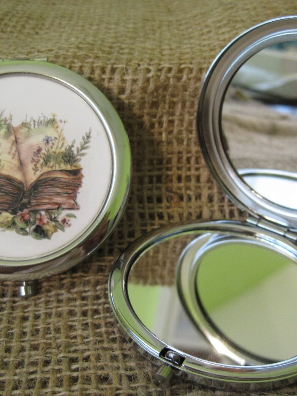 Forgotten Books Themed Compact/Pocket Mirror